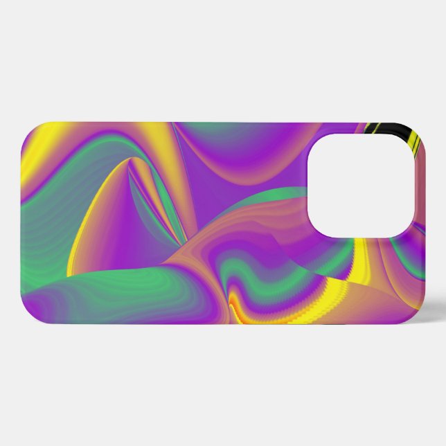The Magic of Colors Abstract 3D Rainbowart iPhone Case (Back Horizontal)