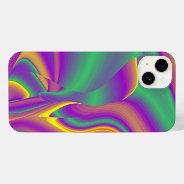 The Magic of Colors Abstract 3D Rainbowart iPhone Case (Back Horizontal)