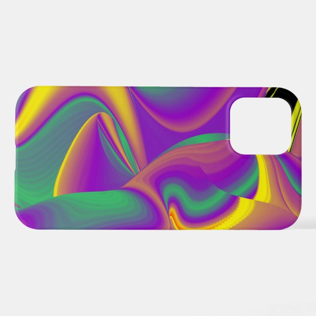 The Magic of Colors Abstract 3D Rainbowart iPhone Case (Back Horizontal)