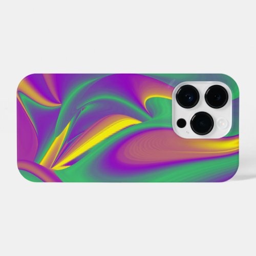 The Magic of Colors Abstract 3D Rainbowart iPhone 14 Pro Case