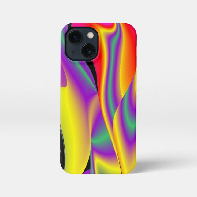 The Magic of Colors Abstract 3D Rainbowart iPhone Case (Back)