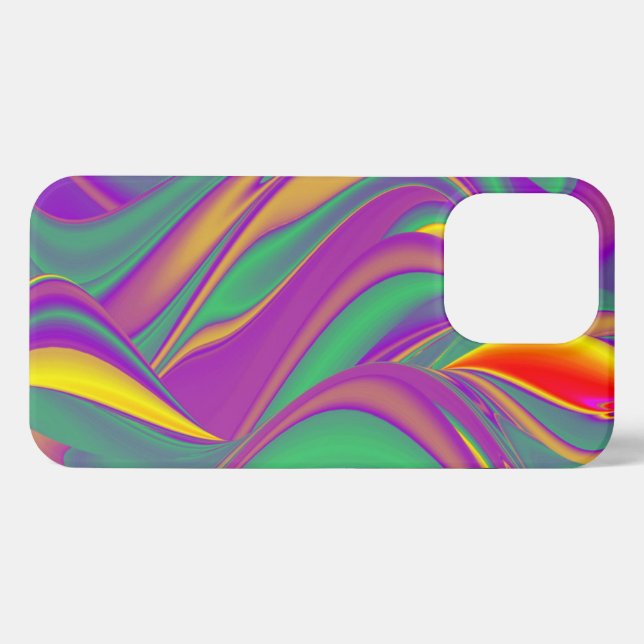 The Magic of Colors Abstract 3D Rainbowart iPhone Case (Back Horizontal)