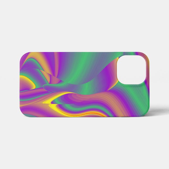The Magic of Colors Abstract 3D Rainbowart iPhone Case (Back Horizontal)