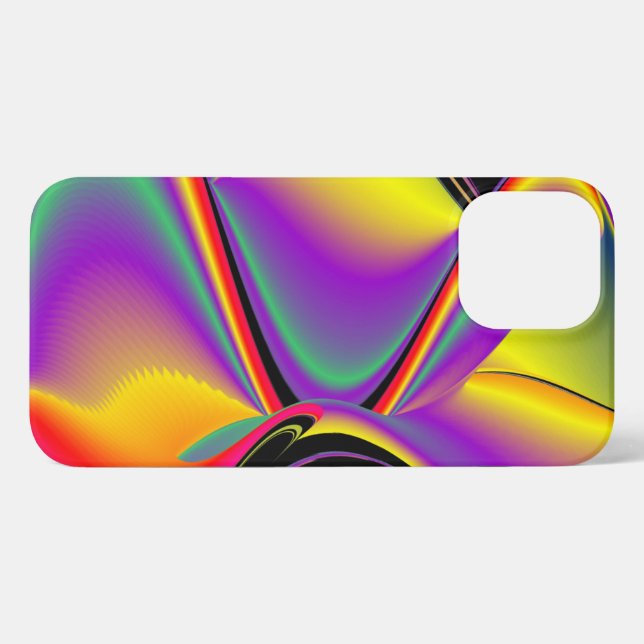 The Magic of Colors Abstract 3D Rainbowart iPhone Case (Back Horizontal)