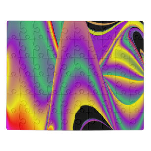 The Magic of Colors Abstract 3D Rainbowart Jigsaw Puzzle