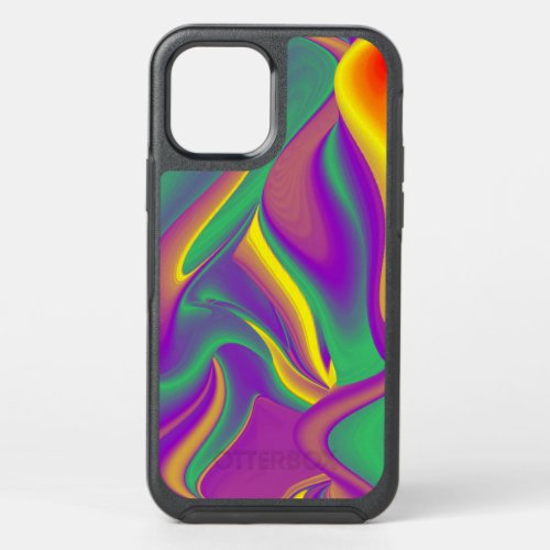 The Magic of Colors Abstract 3D Rainbowart OtterBox Symmetry iPhone 12 Pro Case