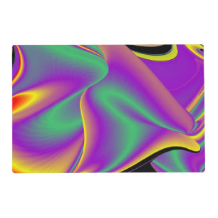 The Magic of Colors Abstract 3D Rainbowart Pet Mat