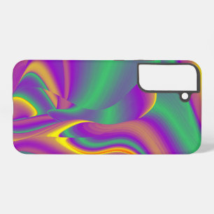 The Magic of Colors Abstract 3D Rainbowart Samsung Galaxy S22+ Case