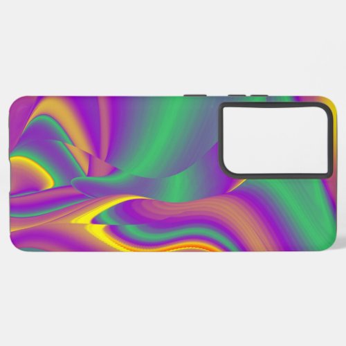 The Magic of Colors Abstract 3D Rainbowart Samsung Galaxy S21 Ultra Case