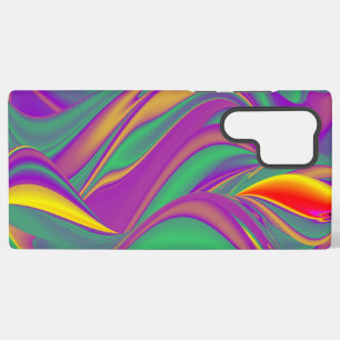 The Magic of Colors Abstract 3D Rainbowart Samsung Galaxy S22 Ultra Case