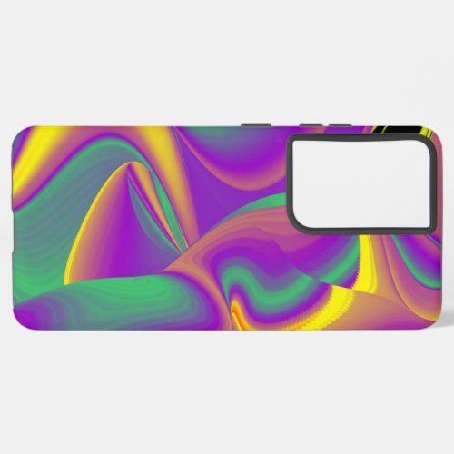 The Magic of Colors Abstract 3D Rainbowart Samsung Galaxy S21 Case