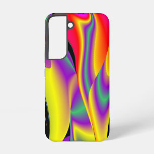 The Magic of Colors Abstract 3D Rainbowart Samsung Galaxy S22 Case