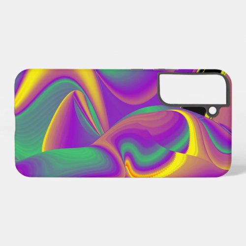 The Magic of Colors Abstract 3D Rainbowart Samsung Galaxy S22 Case