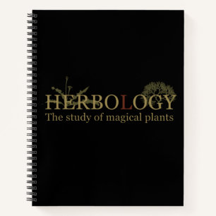 the magic of herbology notebook