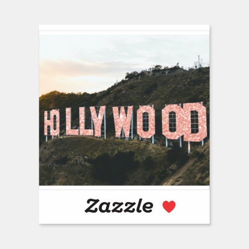 The Magic Of Hollywood Sticker