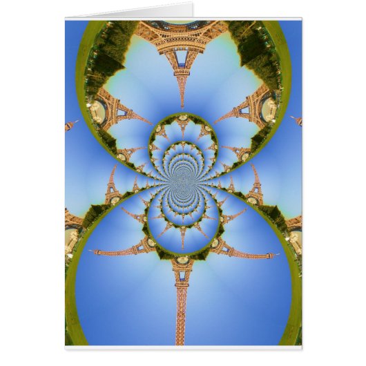 The Magic of Paris: Geometric Eiffel Tower Design (Front)