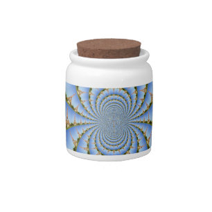 The Magic of Paris: Geometric Eiffel Tower Design Candy Jar