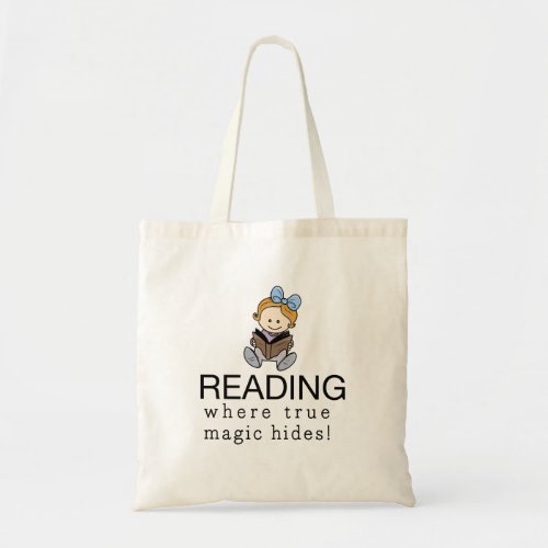 The magic of Reading _Book Lovers tote