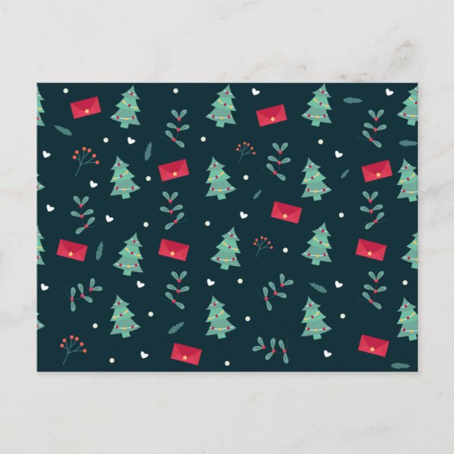 The Magic of the North Pole Holiday Postcard (Front)