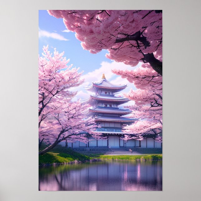 The Magic of Tradition, Cherry Blossom Mansion Poster (Front)