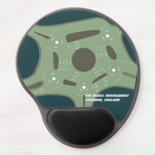 The Magic Roundabout, Swindon, England Gel Mouse Pad