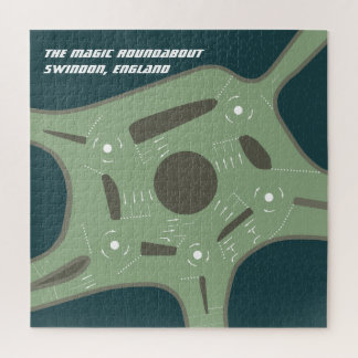 The Magic Roundabout, Swindon, England Jigsaw Puzzle