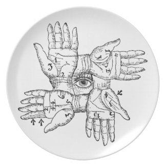 The Magic Wheel Melamine Plate