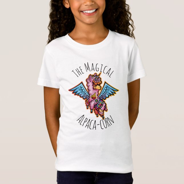 The Magical Alpaca-corn T-Shirt (Front)