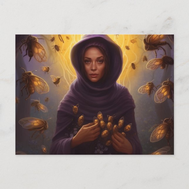 The Magical BeeKeeper Postcard (Front)