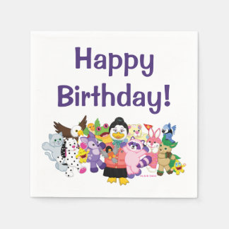 The Magical World of Webkinz Napkins