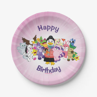 The Magical World of Webkinz Paper Plates