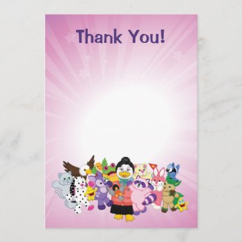 The Magical World Of Webkinz Thank You Card by webkinz at Zazzle