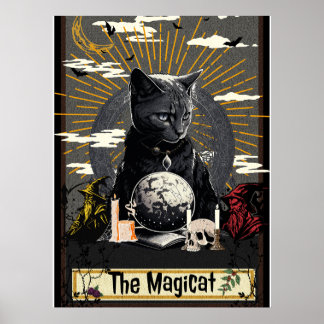 The MagiCat Magical Cat Poster