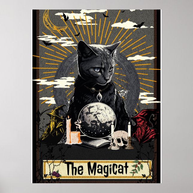 The MagiCat Magical Cat Poster (Front)
