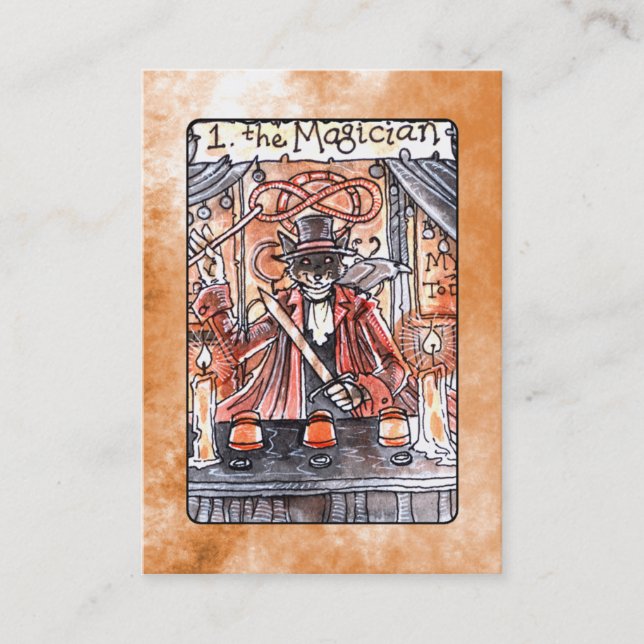 The Magician Tarot Card (Front)