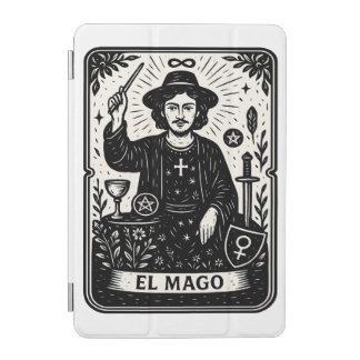 The Magician Tarot Card Print  iPad Mini Cover
