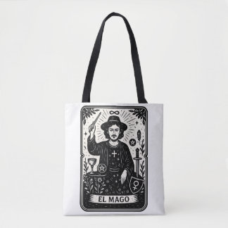 The Magician Tarot Card Print  Tote Bag