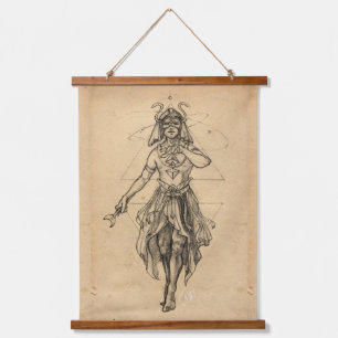 The Magician Tarot Hanging Tapestry