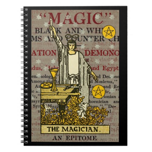 The Magician Tarot Notebook