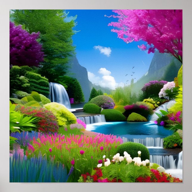 The Magnificent Beauty of Nature Poster (Front)
