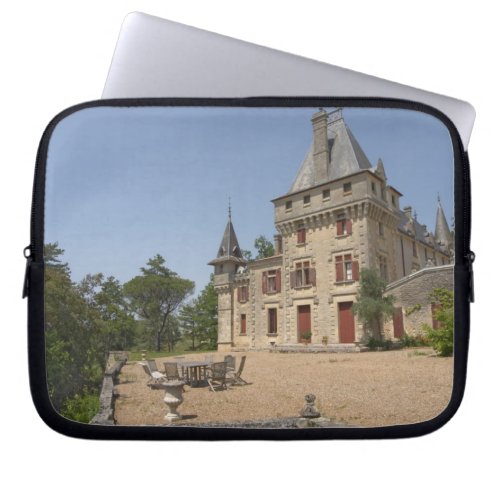 The magnificent Chateau de Pressac and garden Laptop Sleeve