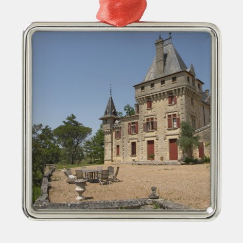 The magnificent Chateau de Pressac and garden Metal Ornament