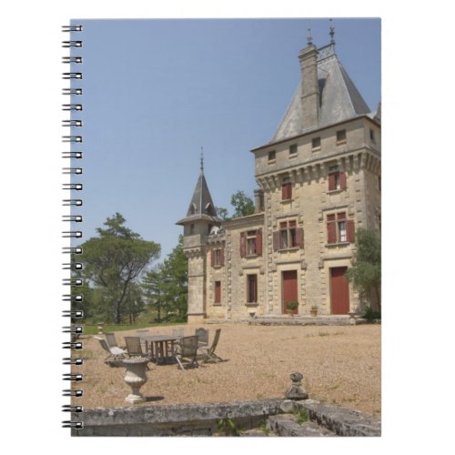 The magnificent Chateau de Pressac and garden Notebook