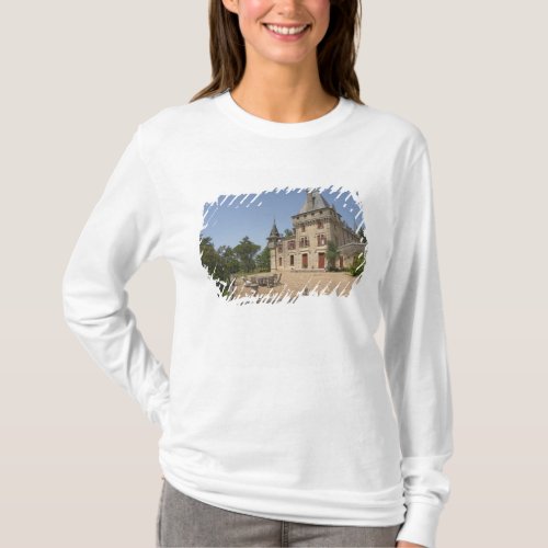 The magnificent Chateau de Pressac and garden T_Shirt