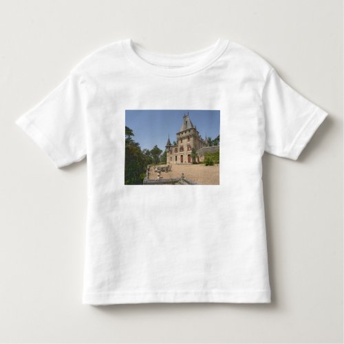 The magnificent Chateau de Pressac and garden Toddler T_shirt