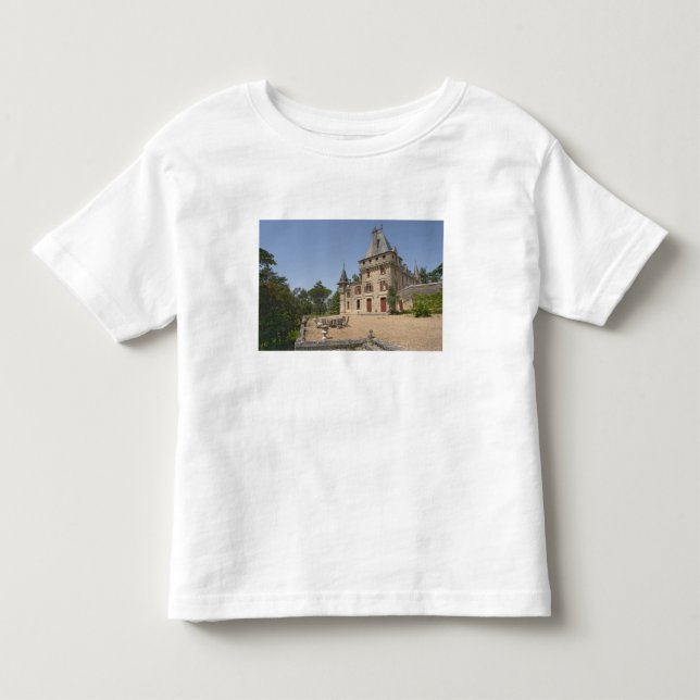 The magnificent Chateau de Pressac and garden Toddler T-shirt (Front)