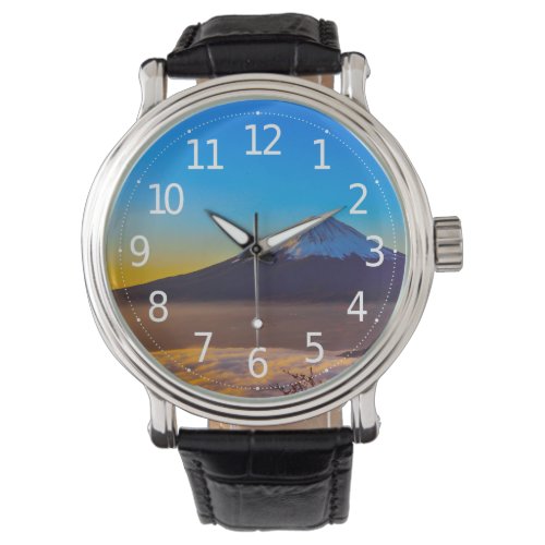 The Magnificent Mount Fuji  Mens Watch