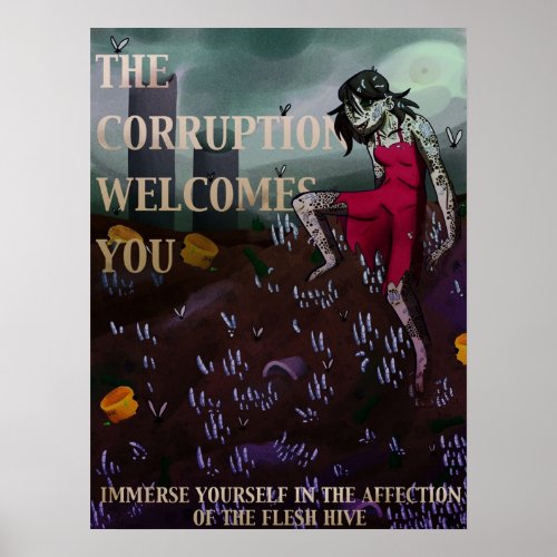 the magnus archives  the corruption recruitment  poster