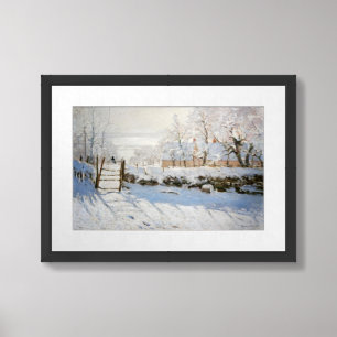 The Magpie (1868–1869)   Claude Monet Framed Art