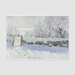 The Magpie by Claude Monet Decoupage Tissue Paper